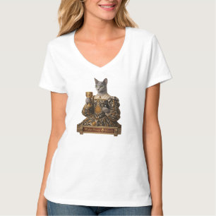 Russisch Blau Lucrezia de Médici Katze T-Shirt