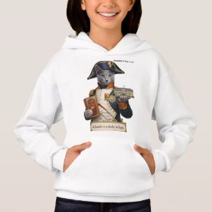 Russisch Blau Napoleon Bonaparte Katze Hoodie