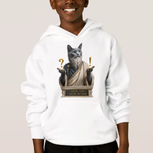 Russisch Blau Socrates Katze Hoodie