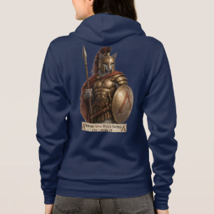 Russisch Blau Spartaner Katze Hoodie