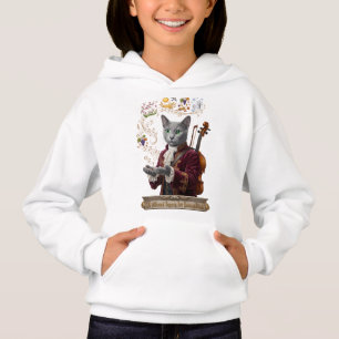 Russisch Blau Vivaldi Katze: Ein lebendiges Erbe Hoodie