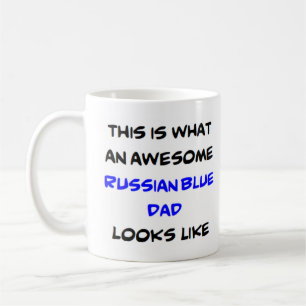 Russisch-blauer Papa, phantastisch Kaffeetasse