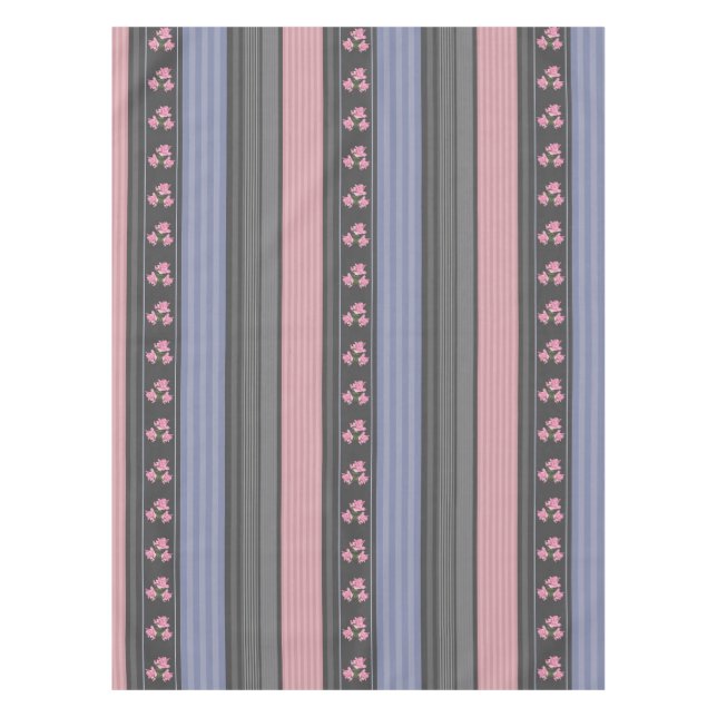 Russisch, gestreift, Patchwork Tischdecke (Vorderseite)