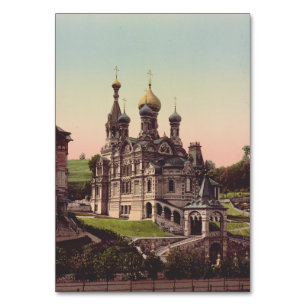 Russisch-Orthodoxe Kirche in Moskau Tischnummer