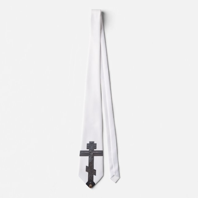 Russisch-Orthodoxe Kreuz Krawatte (Vorderseite)