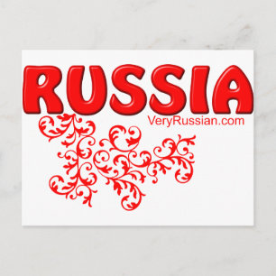 Russisch Postkarte
