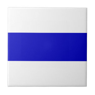Russische Anti-Kriegs-Fahne ukrainische blaue Lini Fliese