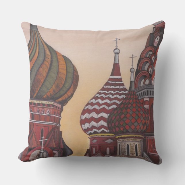Russische Architektur Kissen (Vorderseite)