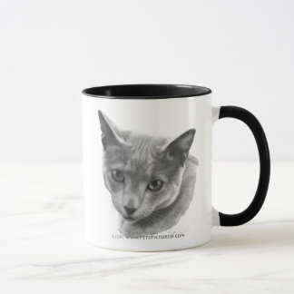 Russische blaue Katze Tasse