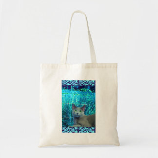 Russische blaue Katzen-Budget-Tasche Tragetasche