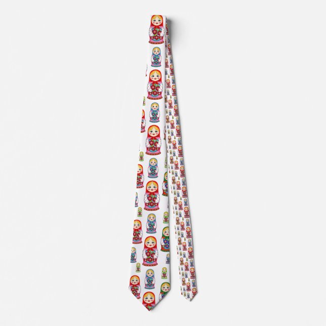 Russische Dollars Menswear Männchen Krawatte (Vorderseite)
