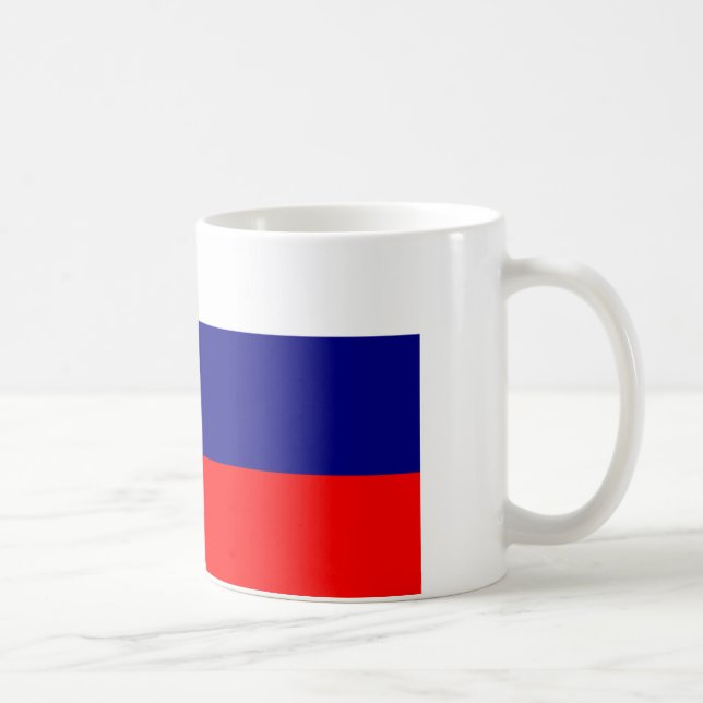Russische Fahne - Kaffee Tasse 1 (Rechts)
