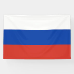Russische Flagge Banner