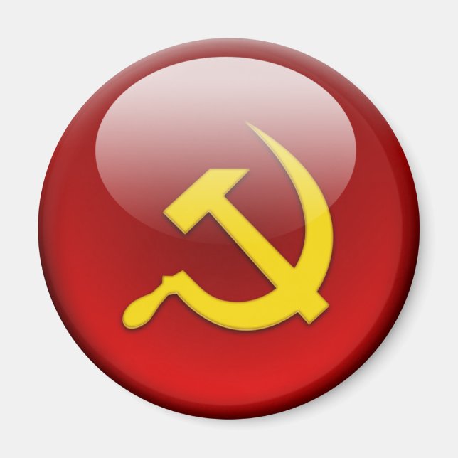 Russische Flagge Magnet (Vorne)