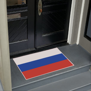 Russische Flagge (Russland) Fußmatte