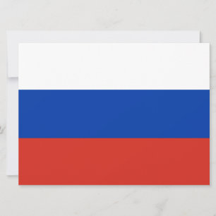 Russische Flagge (Russland) Karte