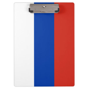Russische Flagge (Russland) Zwischenablage Klemmbrett