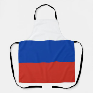 Russische Flagge Schürze