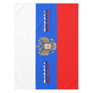 Russische Flagge Tischdecke