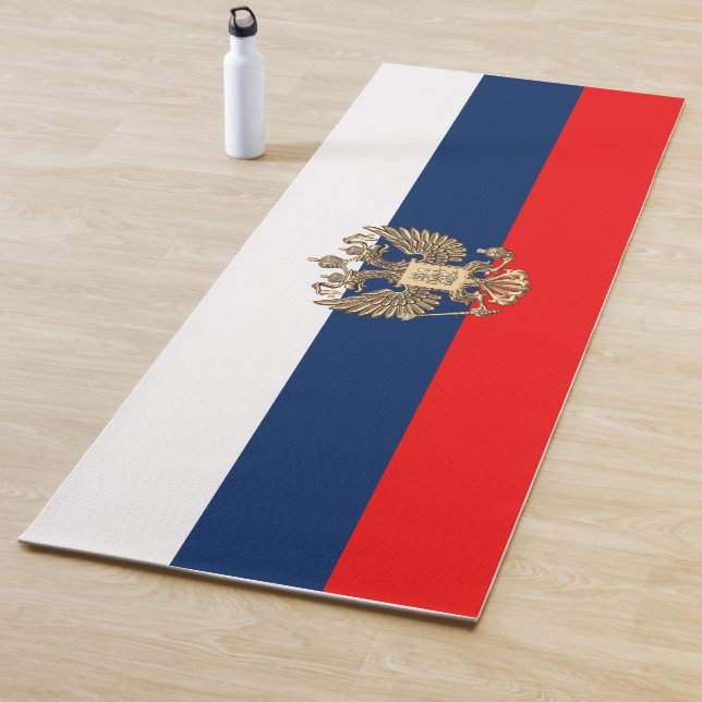 Russische Flagge Yogamatte (Beispiel)