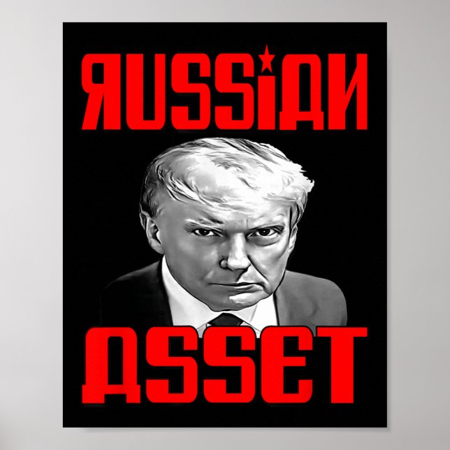 Russische Föderation - Trump Poster (Vorne)