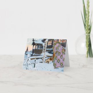 Russische Folklore Notecard Karte