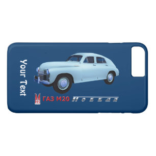 Russische GAZ M20 Sedan iPhone 8 Plus/7 Plus Hülle