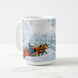 Russische Kunstweihnachtsgeschenke Tasse