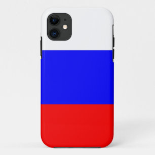 Russische Landesflagge - Fall mit rotem blauem Str Case-Mate iPhone Hülle