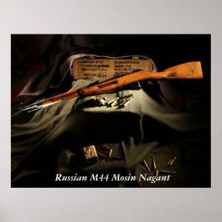 Russische M44 Mosin Nagant Poster