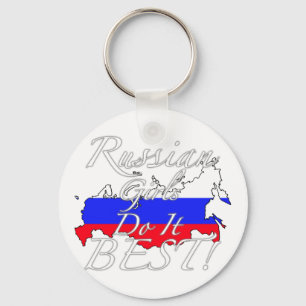 Russische Mädchen tun es Bestes! Schlüsselanhänger