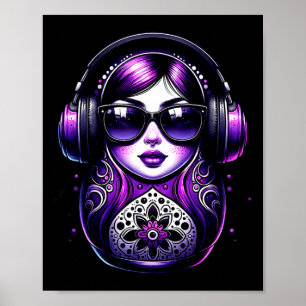 Russische Matroschka Musik Russland Russische Matr Poster