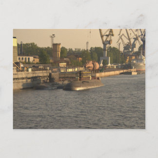 Russische Nukleare U-Boote Postkarte