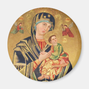 Russische orthodoxe Ikone - Jungfrau Mary und Baby Magnet