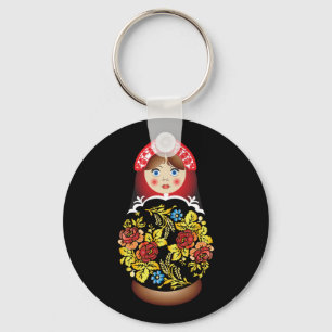 Russische Puppe Matryoshka Schlüsselanhänger