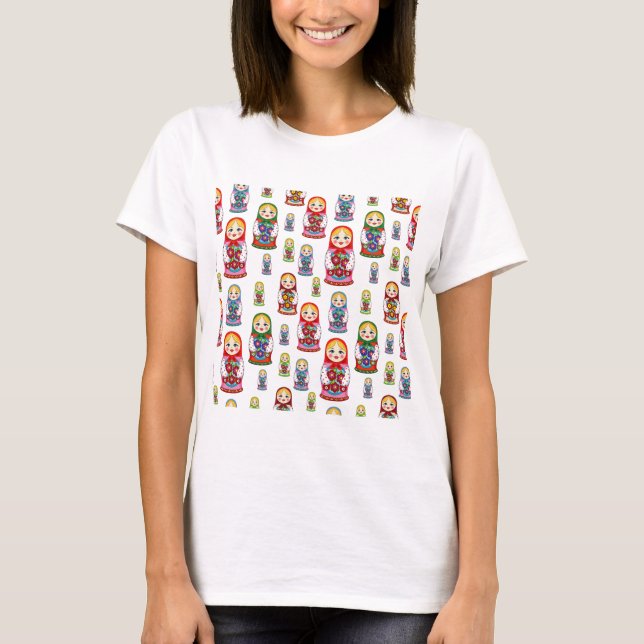 Russische Puppen T-Shirt (Vorderseite)