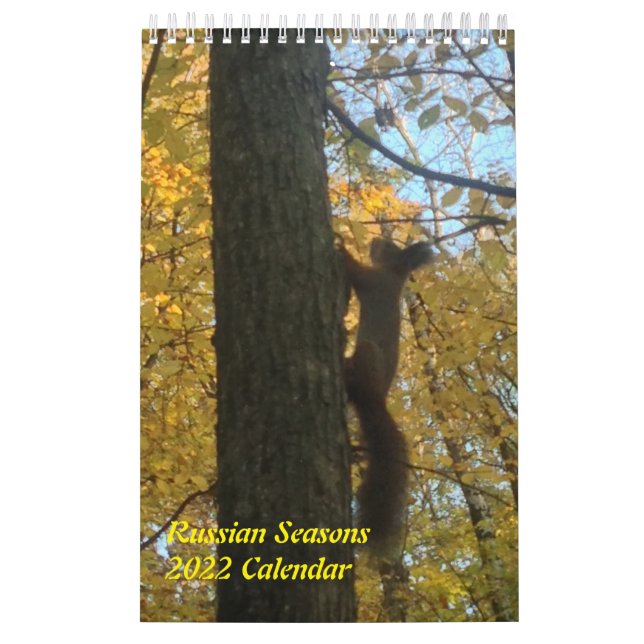 Russische Saison 2022 - Kalender (Titelbild)