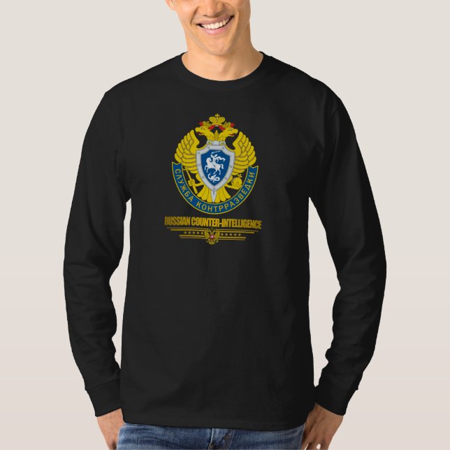 Russische Shirt zur Bekämpfung von Nachrichtendien (Vorderseite)