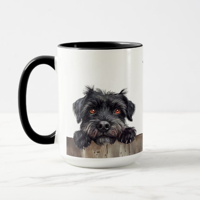 Russische Tsvetnaya Bolonka Tasse (Links)