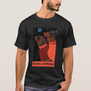 Russische Weltraumhunde Graphic Belka und Strelka T-Shirt