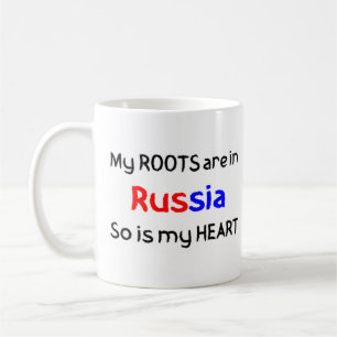 Russische Wurzeln Kaffeetasse