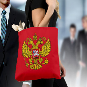 Russischer Adler-Tragetasche, Russische Modetasche Tasche