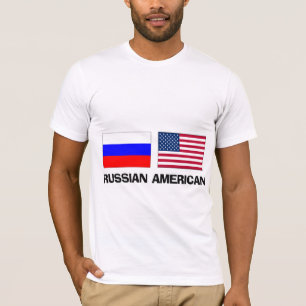 Russischer Amerikaner T-Shirt