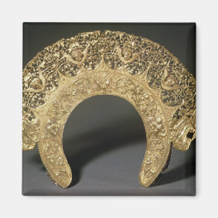 Russischer Diadem mit mit Filigran geschmückter Magnet