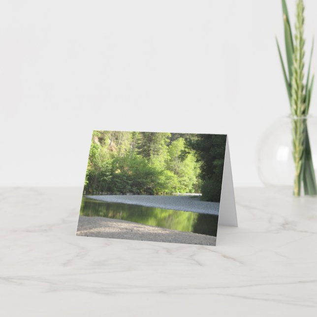 Russischer Fluss Karte (Vorderseite)