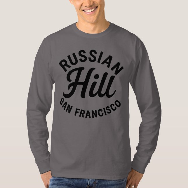 Russischer Hügel T-Shirt (Vorderseite)