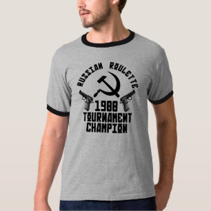 Russischer Roulette-T - Shirt