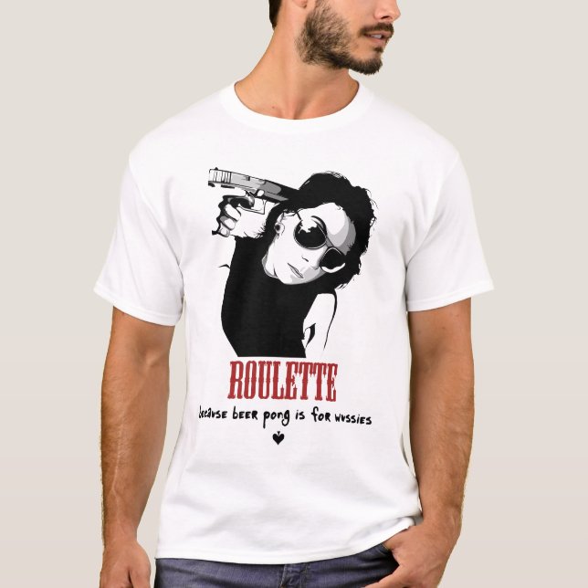 Russischer Roulette-T - Shirt (Vorderseite)