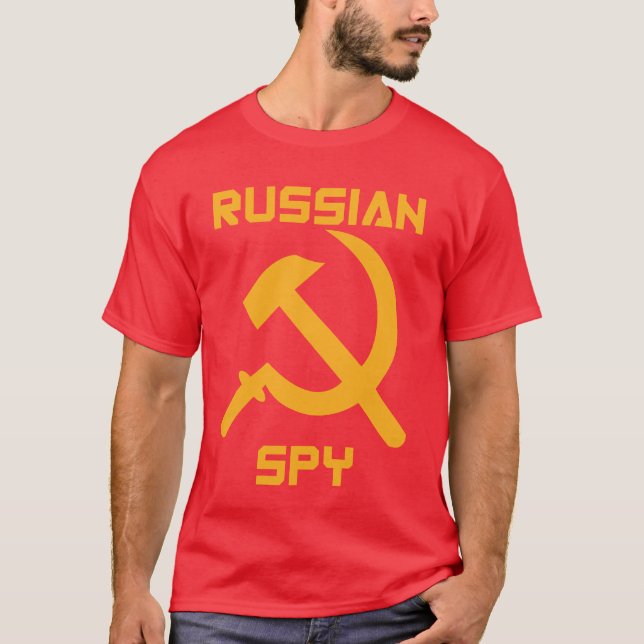 Russischer Spion T-Shirt (Vorderseite)