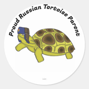 Russischer Tortoise Sticker